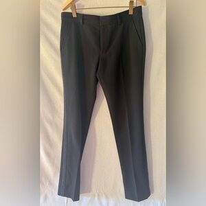 Mr Turk Men's Adrian Tux Trouser Black  Pants Size 32